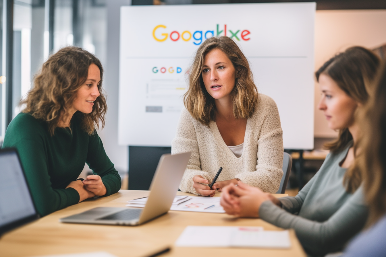 Réunion agence explications bon SEO