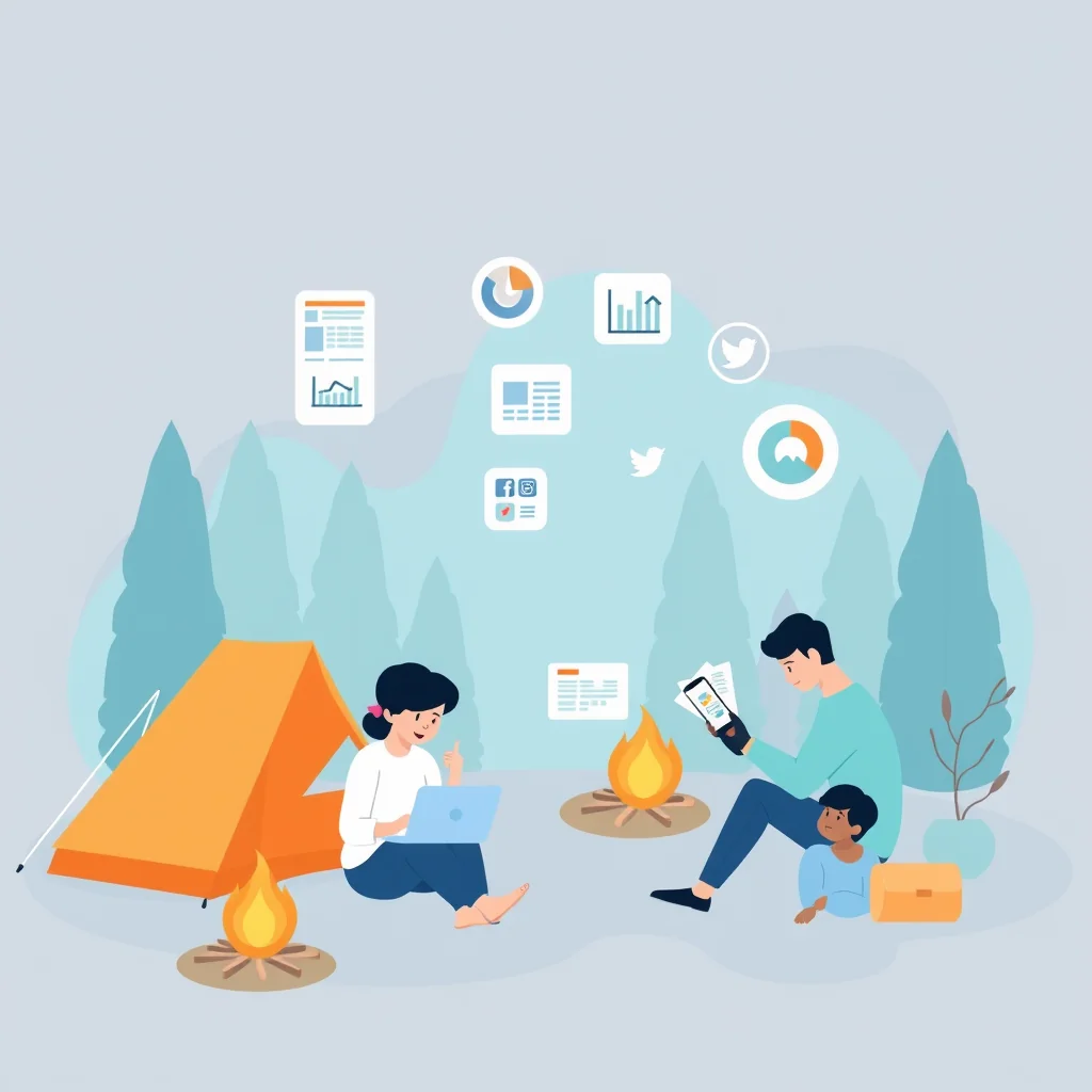 Stratégie contenu camping familles : guide complet pour attirer, fidéliser et dynamiser votre site