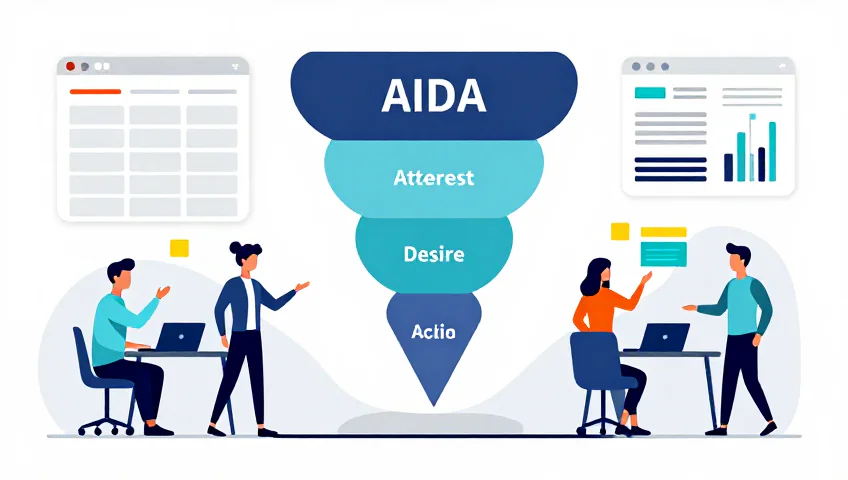 AIDA (Attention, Intérêt, Désir, Action) : la méthode qui dynamise votre marketing AIDA (Attention, Intérêt, Désir, Action) : la méthode qui dynamise votre marketing